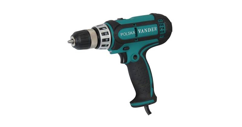 Wkrętarka el 230V 450W 2 biegi, planetarna 10mm VANDER