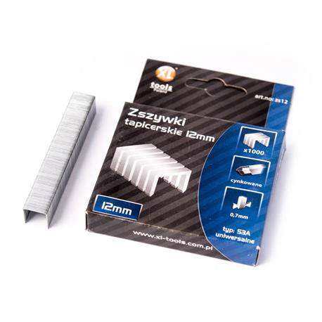 Zszywki A 12mm - 1000szt XL-TOOLS