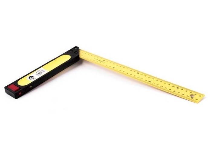Kątownik stolarski PRO-T stal/plastik  350 mm