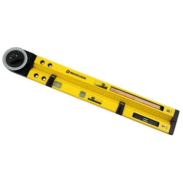 Poziomnica składana 100cm wielofunkcyjna PRO-TECHN kątomierz
