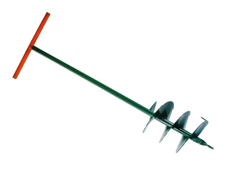 Świder do gleby  8cm potrójny 
