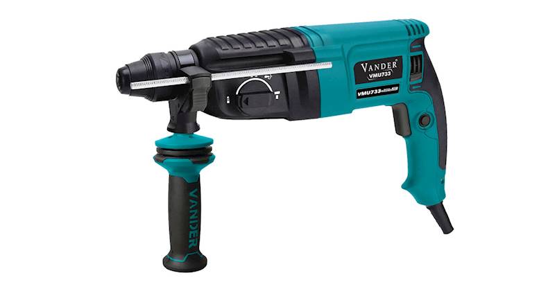 Młotowiertarka SDS+ 850W VANDER 3-funkc, walizka