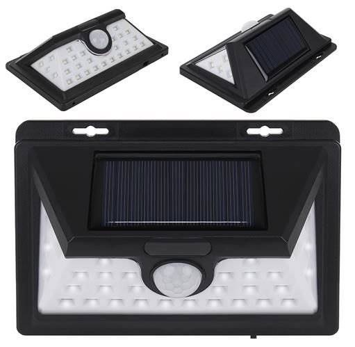 Lampa solarna 32LED czujnik ruchu i zmierzchu