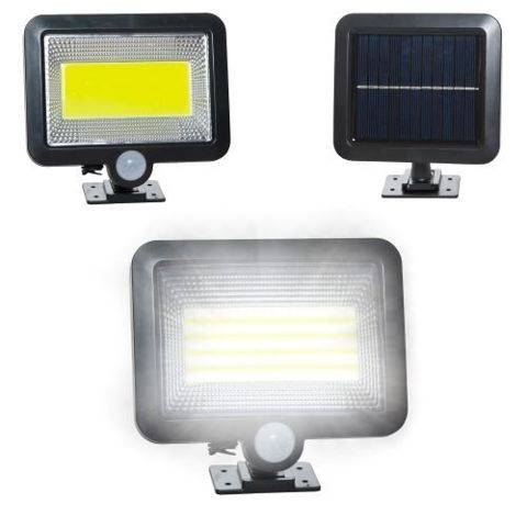 Lampa solarna 100LED panel ładujący na kablu