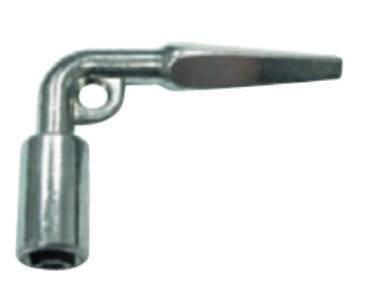Klucz do szaf tech. "L" kwadrat zewn. bezstopniowy - kwadrat wewn. 8mm