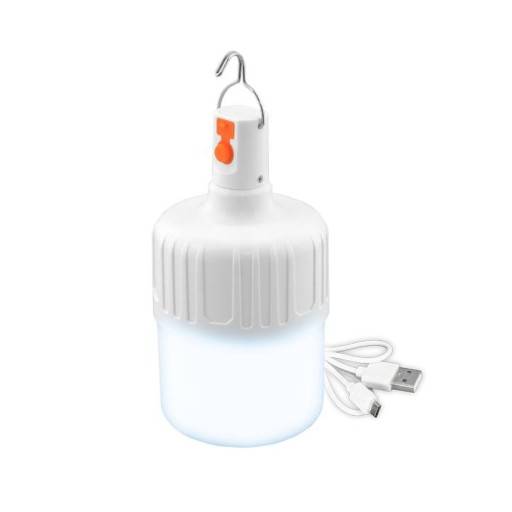 Lampa camping AKU 24SMD USB 1200mAh OGRODOWA LTC