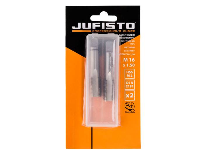 Gwintownik drobnozwojny JUFISTO 2x M16-1.5