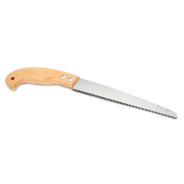 Piła do gałęzi lisi ogon drewn rączka 24cm prosta XL-GREEN