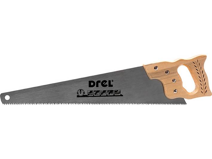 Piła płatnica 450mm Drell drewniana rączka
