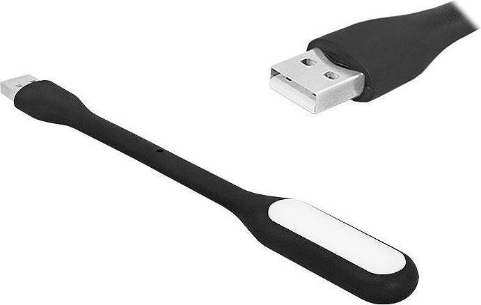 Lampka USB gumowa czarna