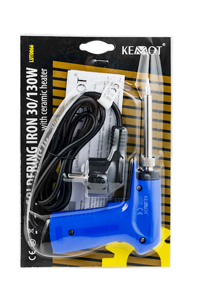 Lutownica oporowa PISTOLET 30-130W grzałka ceramiczna