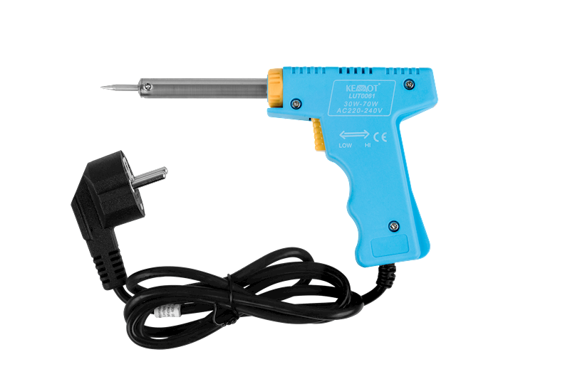 Lutownica oporowa PISTOLET 30-70W niebieska 5223