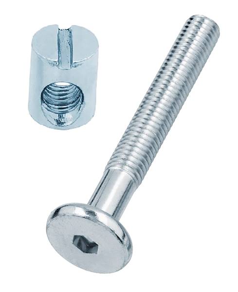 Śruba młoteczkowa M6x100 imbus /25