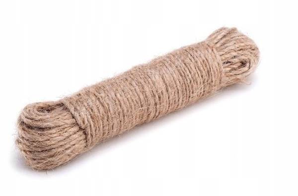 Sznurek ozdobny MACRAME Juta 4mm 20mb