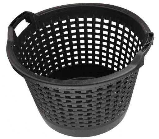 Kosz rolniczy dwuuchwytowy Ø500 50L plastik czarny
