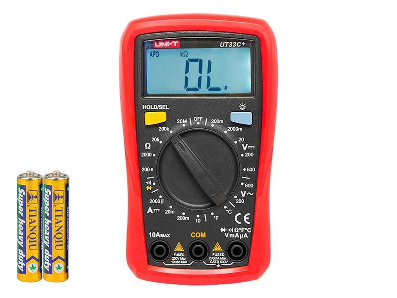 Miernik cyfrowy uniwersalny UT 33C+ UNI-T
