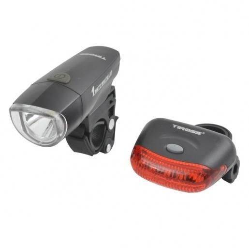 Lampka rowerowa KPL P:COB 1W 3xAAA T:5led 2xAAA