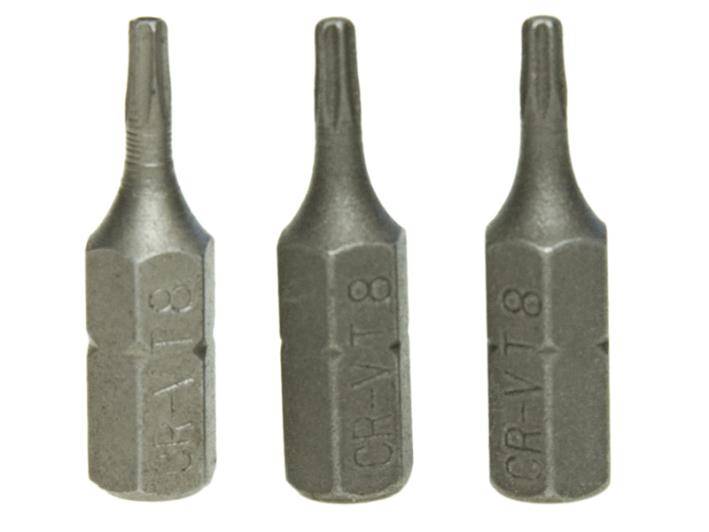 BIT Końcówka TORX T10 x 25mm 3szt