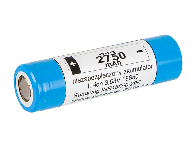 Akumulator 18650 Li-ion Samsung 2750mAh