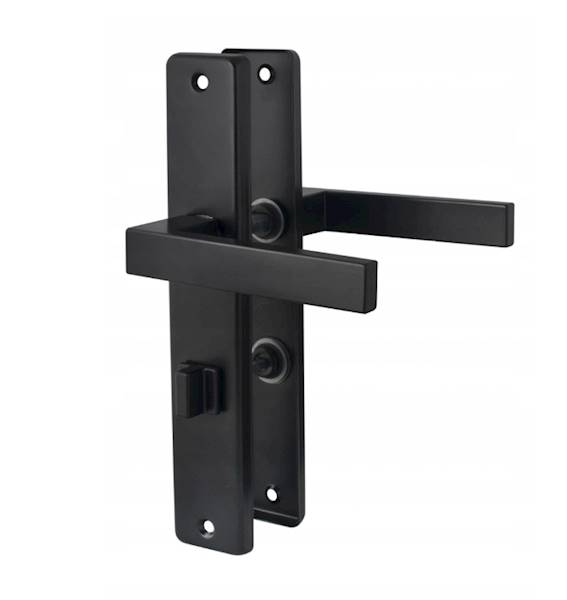 Klamka AMB CUBUS czarny mat 72WC