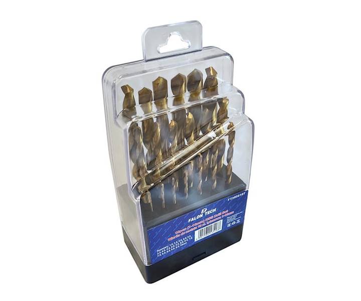 Wiertła do metalu 25cz 1.0-13mm HSS TYTAN
