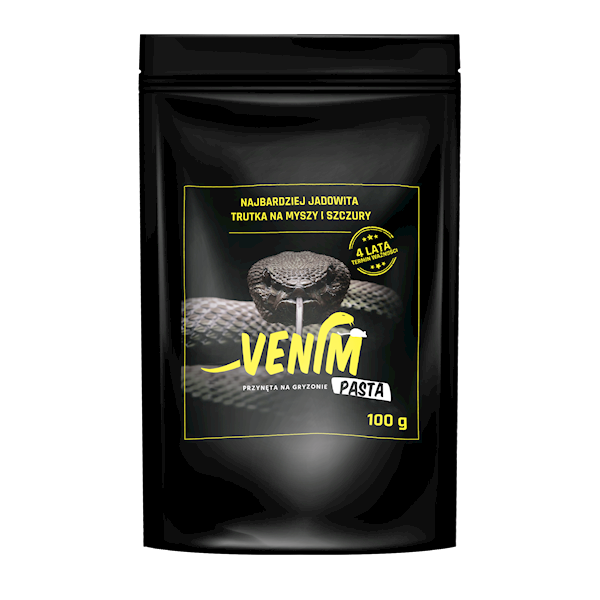 Trutka na gryzonie VENIM - najbardziej jadowita PASTA