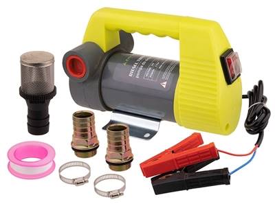 Pompa do oleju napędowego 12V 175W z króćcami i filtrem
