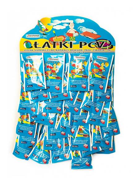 Łatki do PCV zestaw naprawczy do zabawek / EXP:30