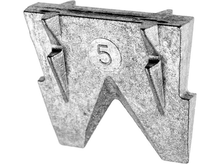 Kliny do siekier i młotków nr. 5, metalowe, 3 szt