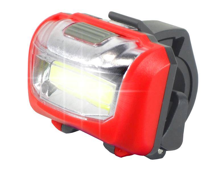 Lampa rowerowa PRZÓD 3W COB ORANGE