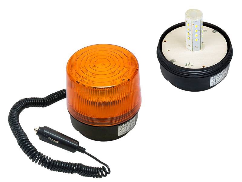 Lampa ostrzegawcza LED z magn. BLOW kogut POMAR.12V