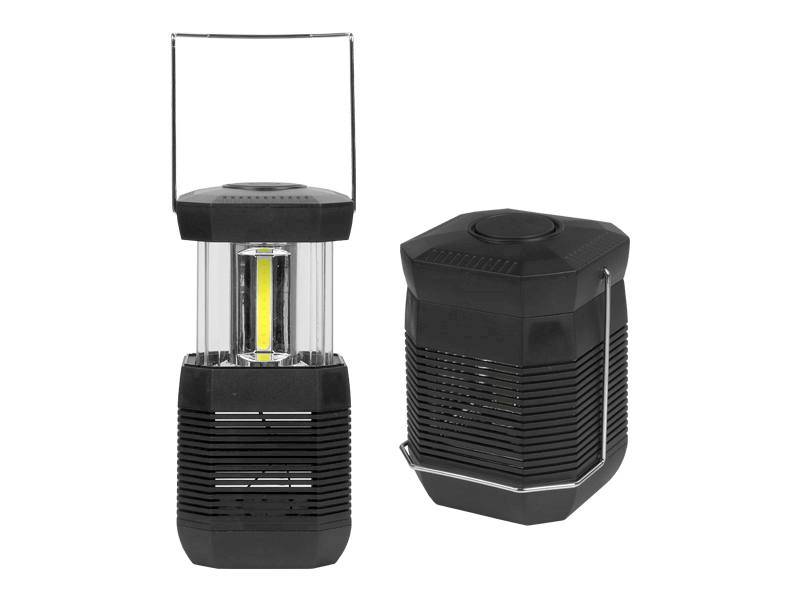 Lampa camping 5W "BLACKOUT" 3xCOB, AAx3, magnes + hak