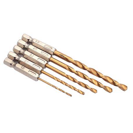 Wiertła do metalu HSS BIT do wkrętark 1.5-4.8 5cz