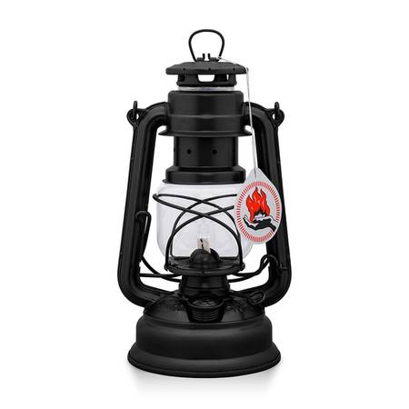 Lampa wozowa naftowa 24cm czarna