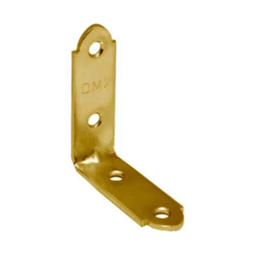 Kątownik DMX wąski 75x75x17x2.0mm żółty KW4