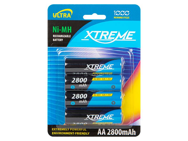Akumulatorek Ni-Mh R6 AA 2800mAh XTREME /4