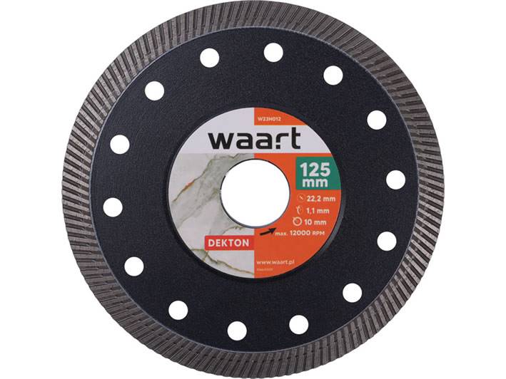 Tarcza diam. 125 x 22.2mm TURBO Waart