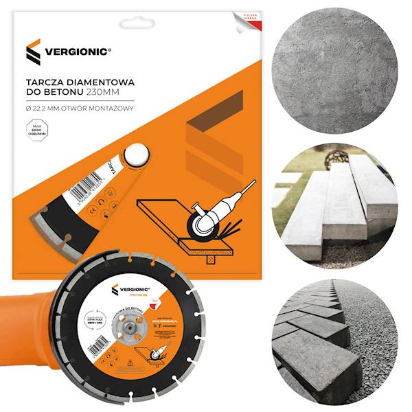 Tarcza diamentowa segment 125mm VR