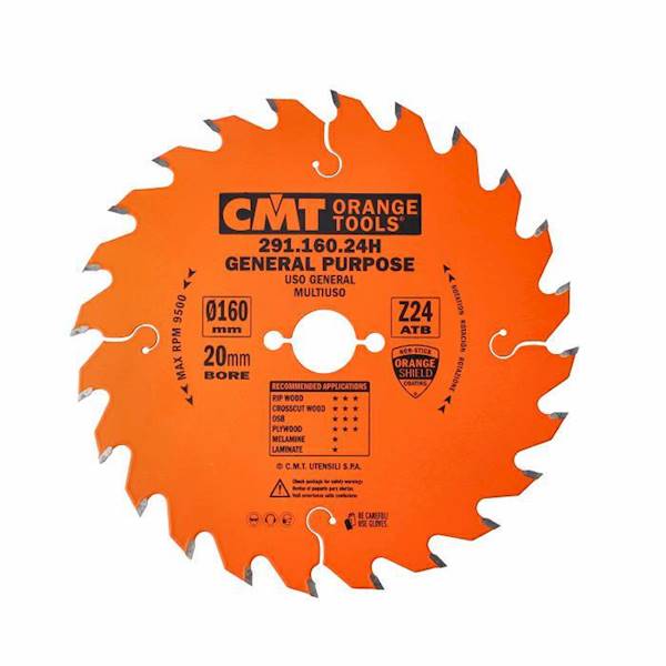 Piła tarczowa do drewna SPIEK 184 / 24z / 30mm CMT