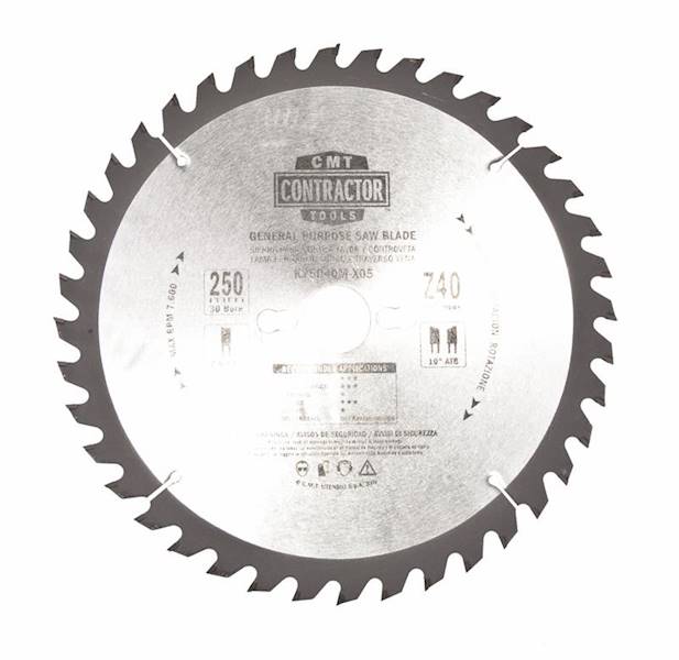 Piła tarczowa do drewna SPIEK 250 / 40z / 30mm CMT