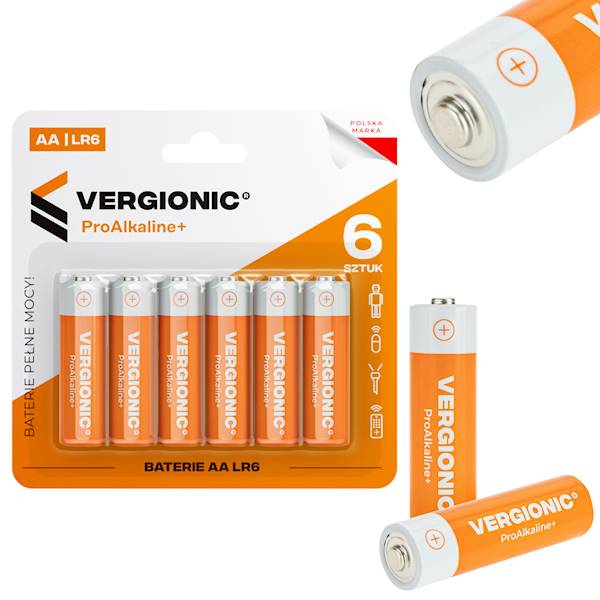 Bateria AA R6 alkaliczna blister VR /6/60
