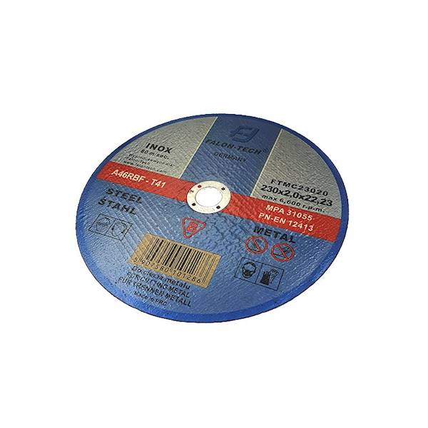 Tarcza do metalu 230/2,0 płaska INOX F-T  /25 