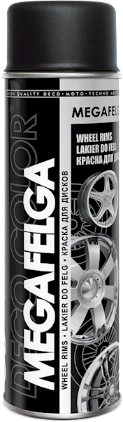 Lakier spray 500ml MEGAFELGA ANTRACYT SATYNA