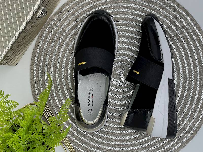 SNEAKERS DAMSKI GOODIN CZARNY FT87 40