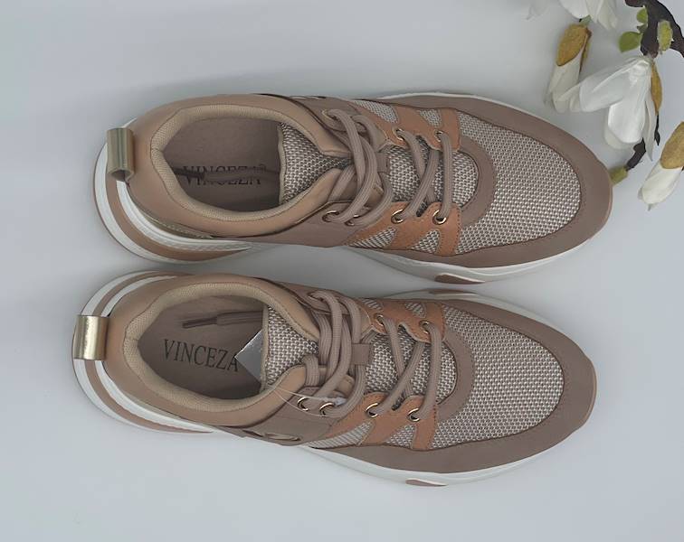 SNEAKERSY SPORTOWE BUTY DAMSKIE VINCEZA RÓŻOWE 10727 38