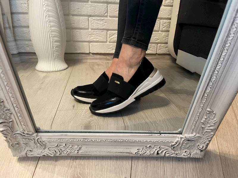 SNEAKERS DAMSKI GOODIN CZARNY FT87 40