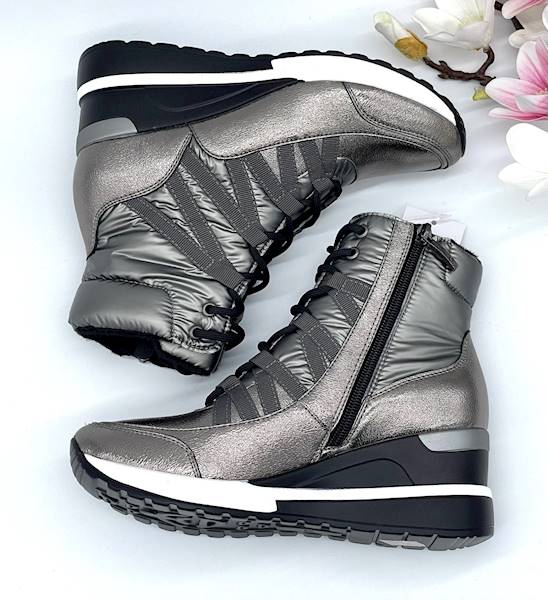 SNEAKERSY DAMSKIE GRAFITOWE POTOCKI 12111 41