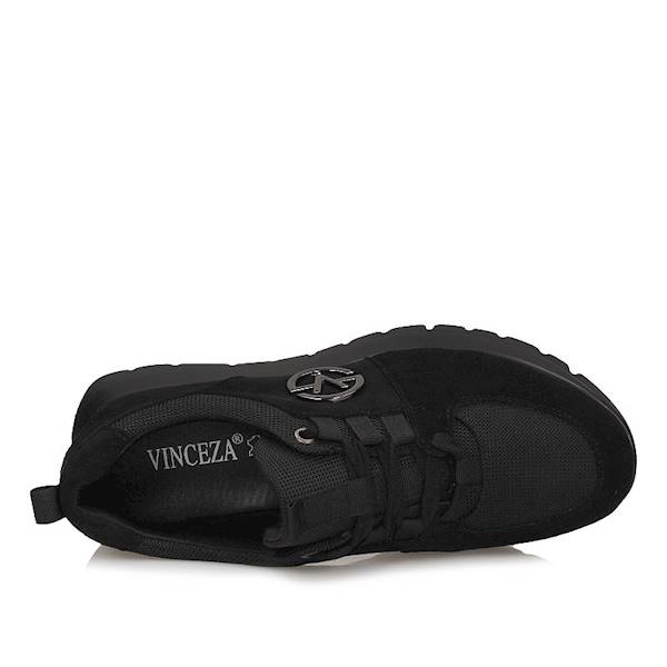 SNEAKERSY SPORTOWE BUTY CZARNE VINCEZA 10924 38