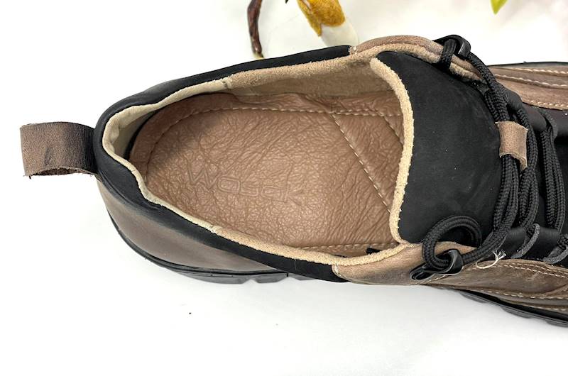 SKÓRZANE PÓŁBUTY MĘSKIE WASAK KHAKI 0228 44