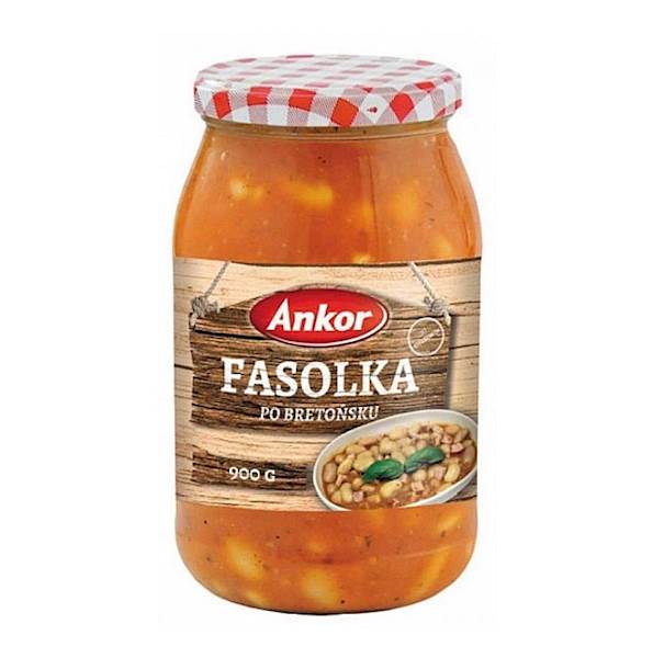 Ankor danie gotowe Fasolka po Bretońsku 900g